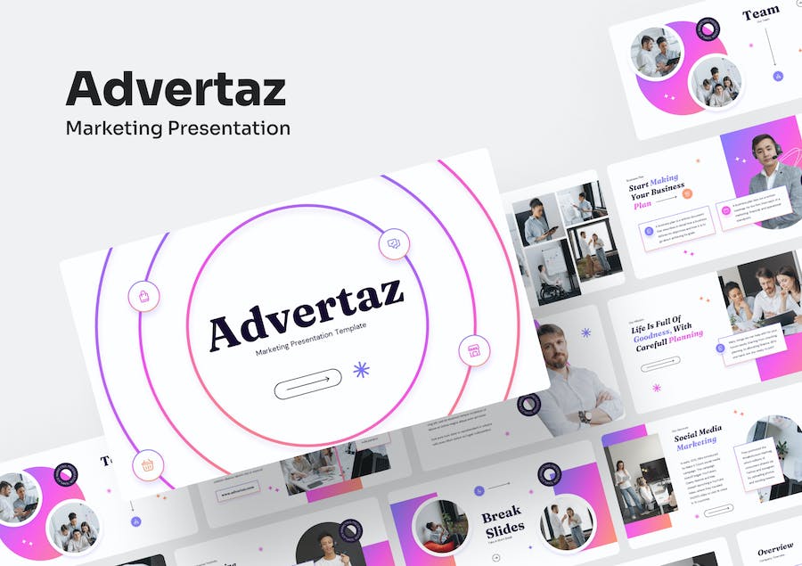 营销推广策略执行方案讲述Keynote模板 - PPT派