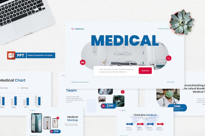 医疗诊疗专业知识讲述PPT模板 - PPT派