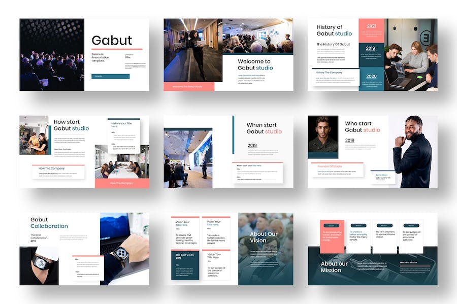 企业商务品牌形象宣传推广展示PPT模板 - PPT派