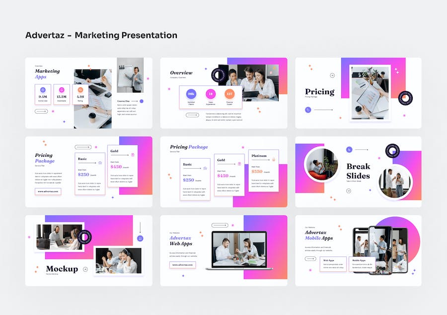 营销推广策略执行方案讲述Keynote模板 - PPT派