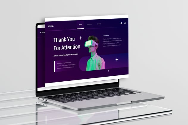 人工智能科技创新应用Keynote模板 - PPT派