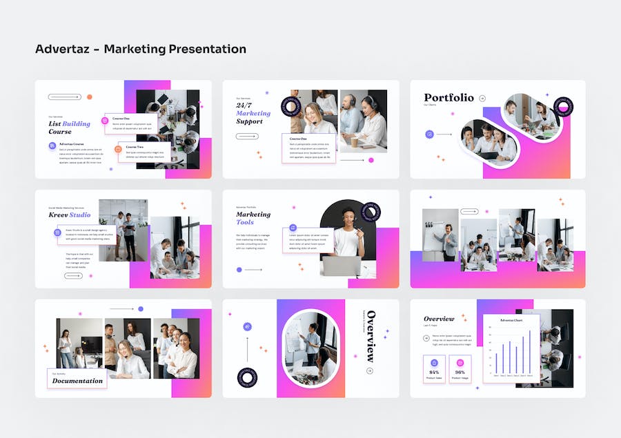 营销推广策略执行方案讲述Keynote模板 - PPT派