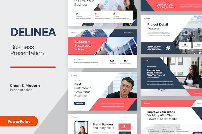 商务企业品牌推介宣传营销展示方案PPT模板 - PPT派