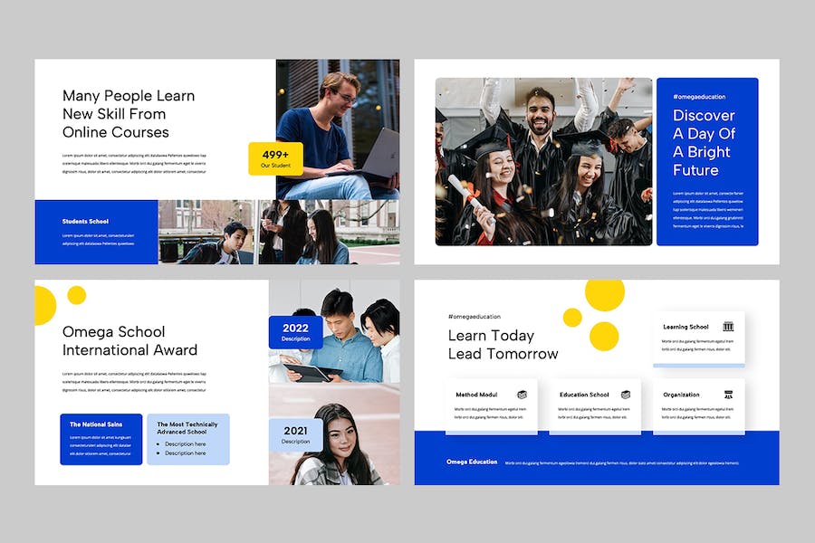 在线教育培训课程学习Keynote模板 - PPT派