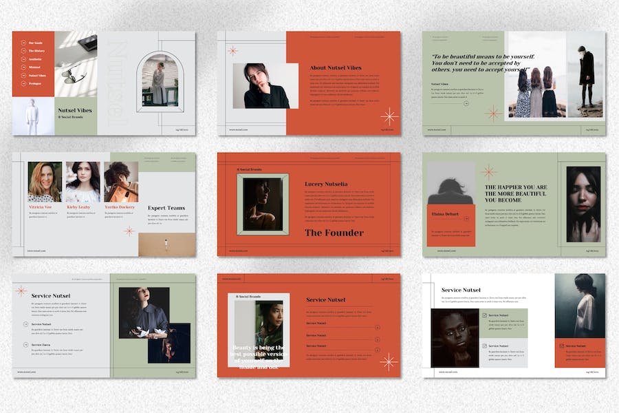 品牌社交媒体营销推广策略Keynote模板 - PPT派