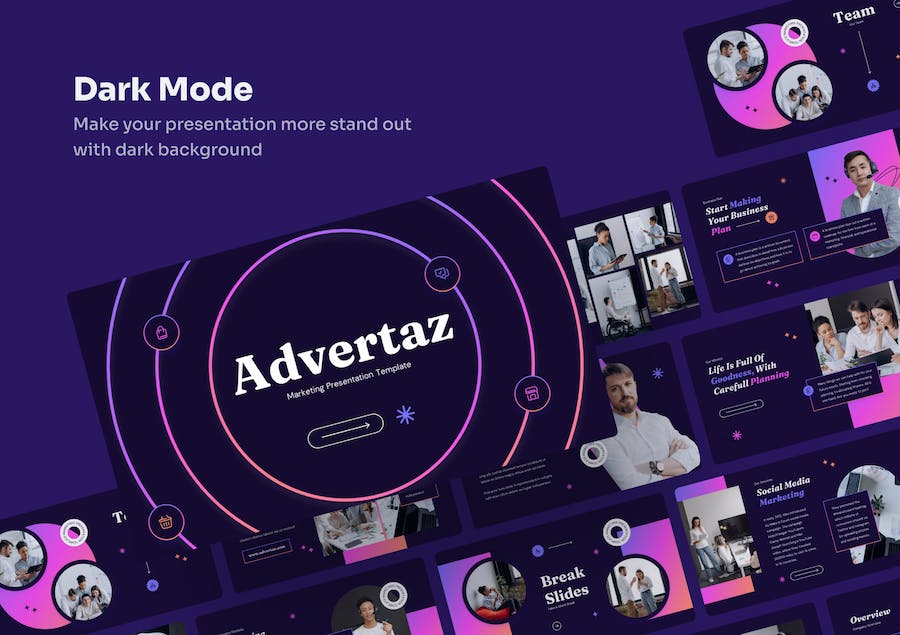 营销推广策略执行方案讲述Keynote模板 - PPT派