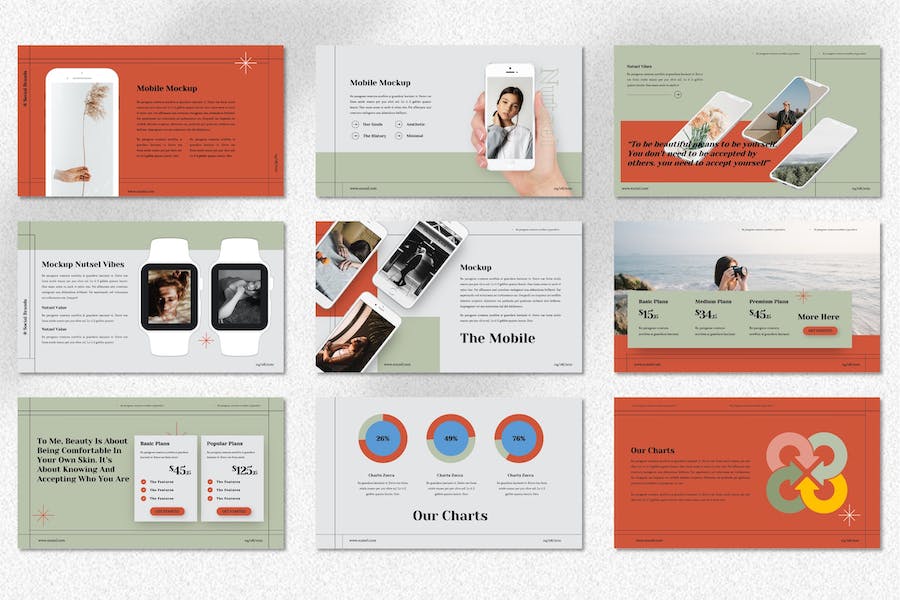 品牌社交媒体营销推广策略Keynote模板 - PPT派