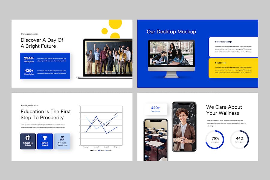 在线教育培训课程学习Keynote模板 - PPT派