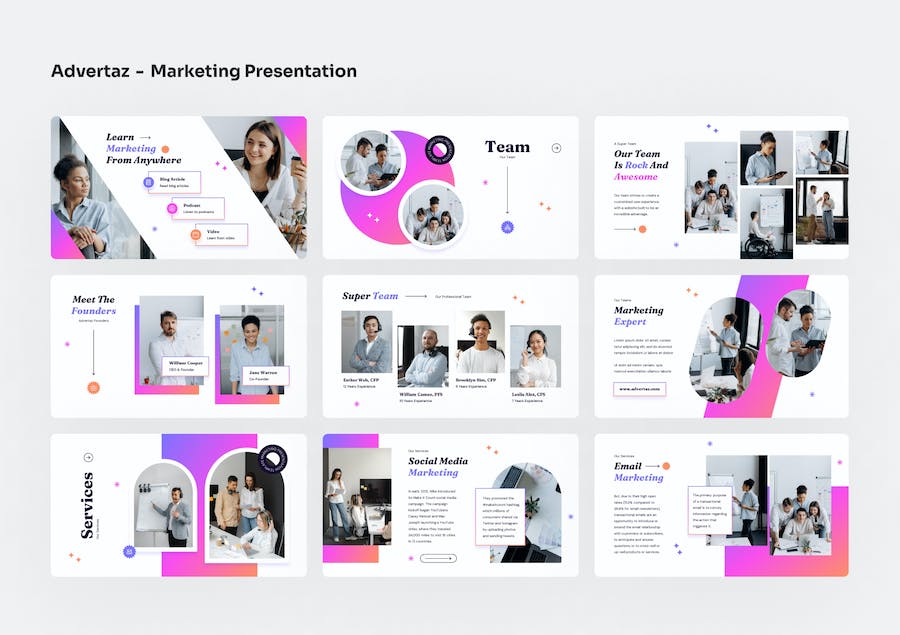 营销推广策略执行方案讲述Keynote模板 - PPT派