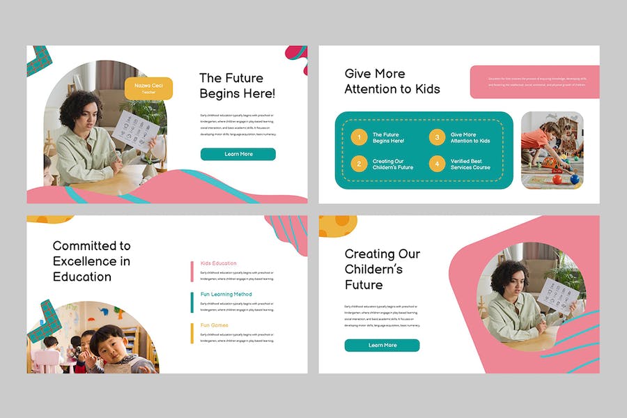 教育培训课程设计体系讲座Keynote模板 - PPT派