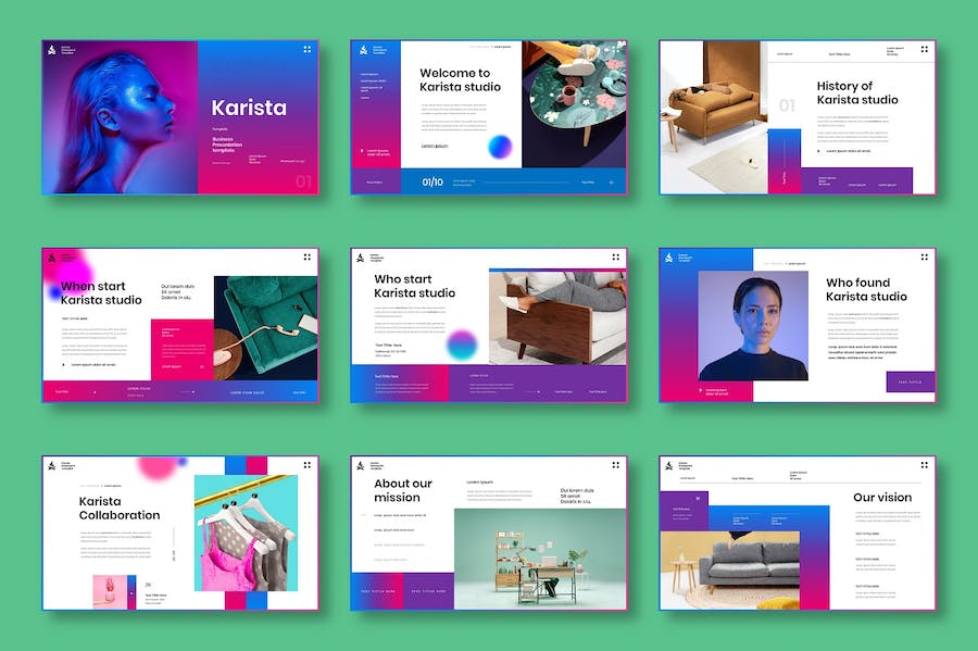 商务业务品牌推广营销Keynote模板 - PPT派