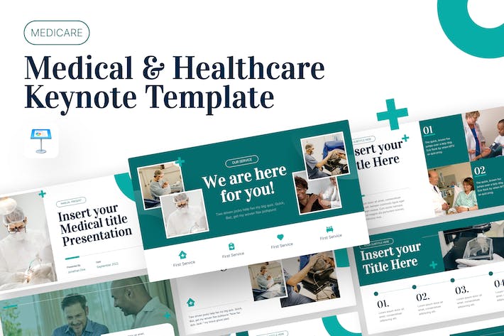 Medicare-medical-keynote-presentation-template - PPT派