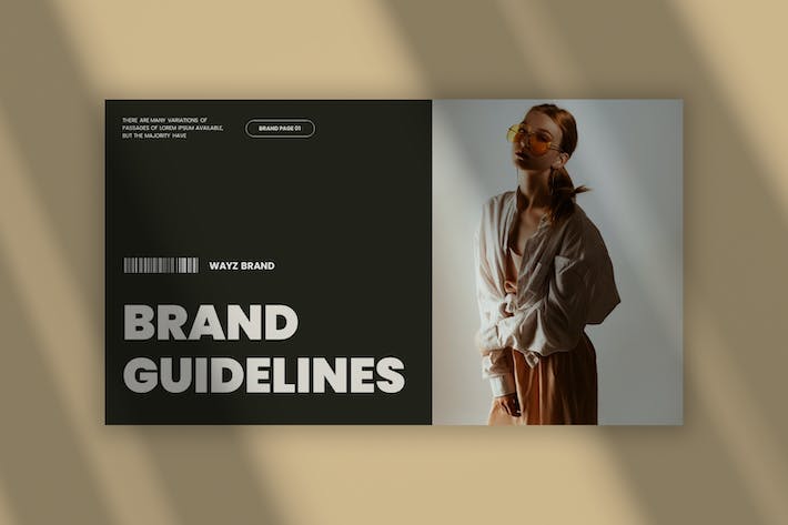 高级品牌指导方针Keynote主题演讲 - PPT派