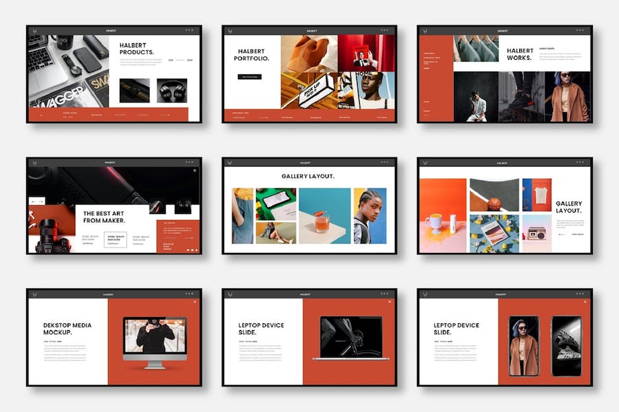 商务企业运营推广宣传PPT模板 - PPT派