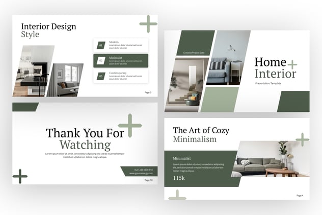 家居装饰设计装修方案PPT模板 - PPT派