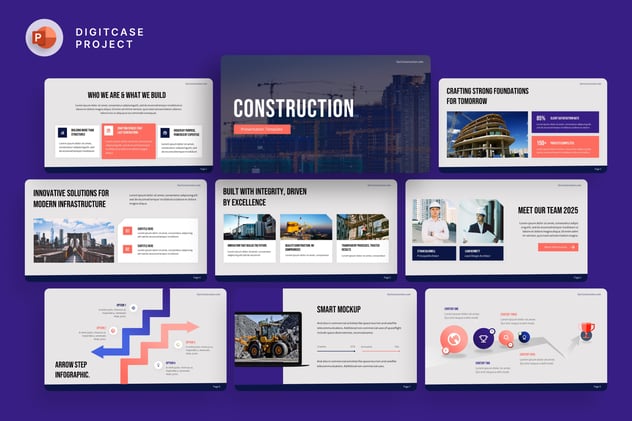 建筑工程招投标方案PPT模板 - PPT派