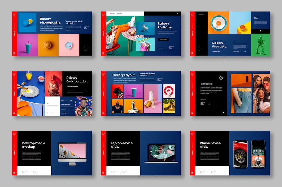 时尚商务企业品牌推广PPT模板 - PPT派