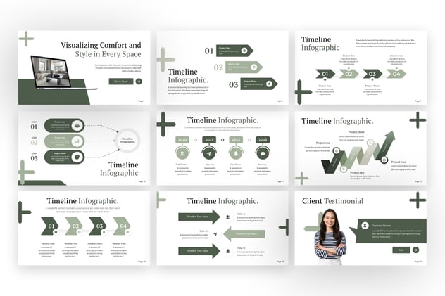 家居装饰设计装修方案PPT模板 - PPT派