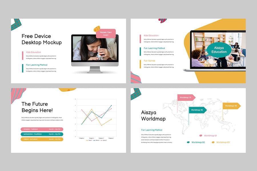 教育培训课程设计体系讲座Keynote模板 - PPT派