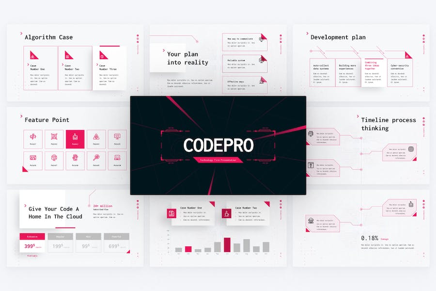 Codepro-技术-PowerPoint-模板 - PPT派