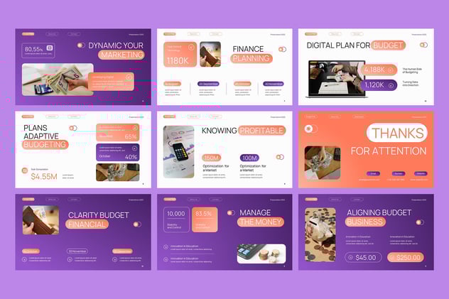 企业预算规划编制管理PPT模板 - PPT派