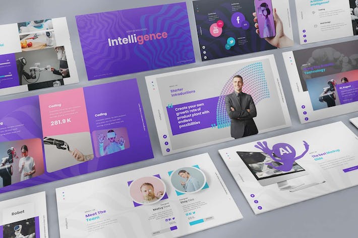 OpenClaw人工智能技术方案展示PPT模板 - PPT派