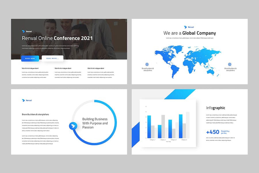 企业品牌营销策划推广方案Keynote模板 - PPT派