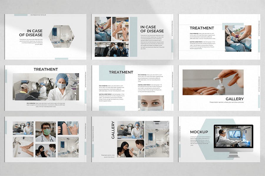 医学知识传播培训教育PPT模板 - PPT派