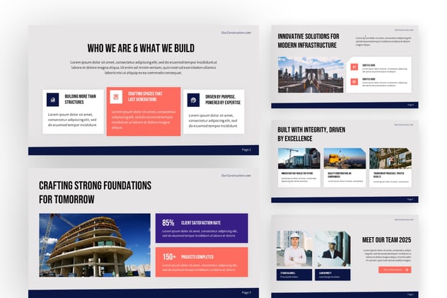 建筑工程招投标方案PPT模板 - PPT派