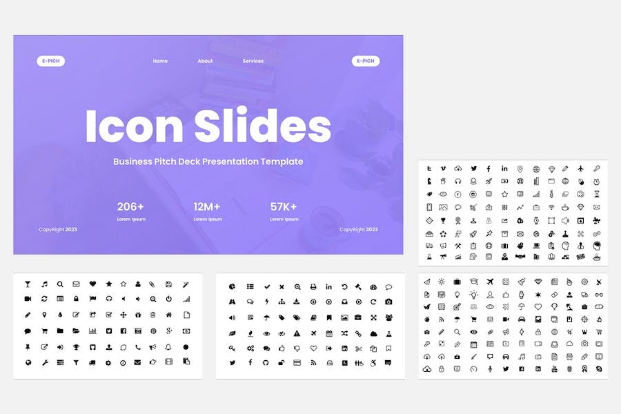 商务融资讲述展示Keynote模板 - PPT派