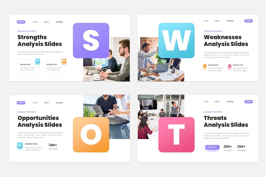 商务融资讲述展示Keynote模板 - PPT派