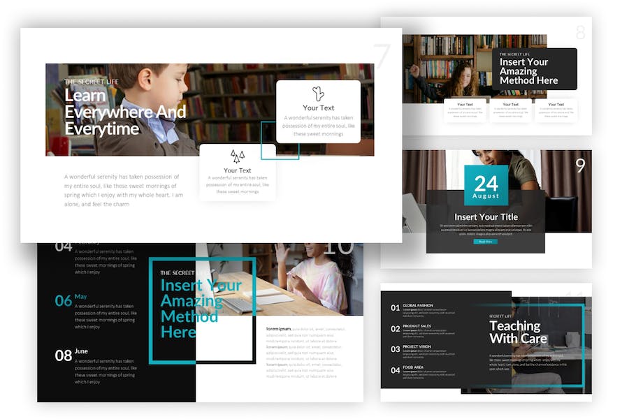 Privatestudy-education-modern-powerpoint-template - PPT派