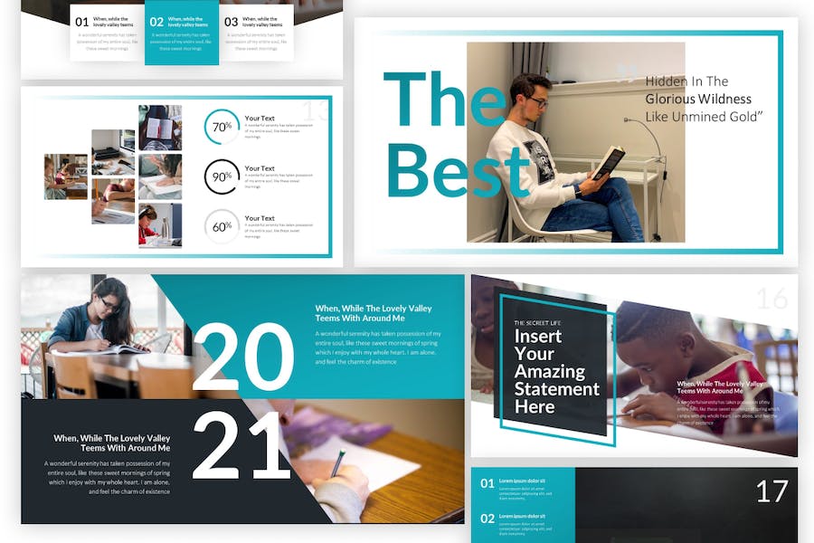 Privatestudy-education-modern-powerpoint-template - PPT派