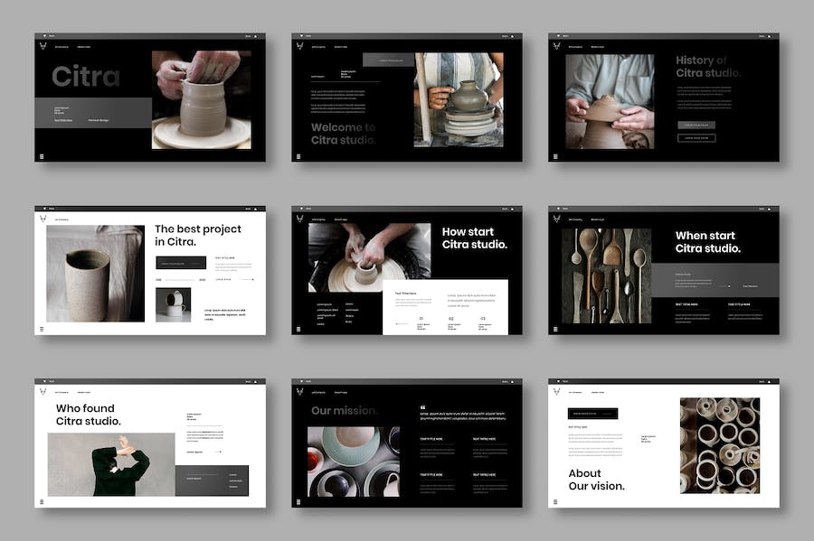 商务品牌宣传推广营销演讲Keynote模板 - PPT派