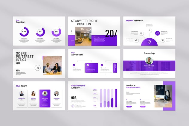 数字营销计划策略演讲Keynote模板 - PPT派