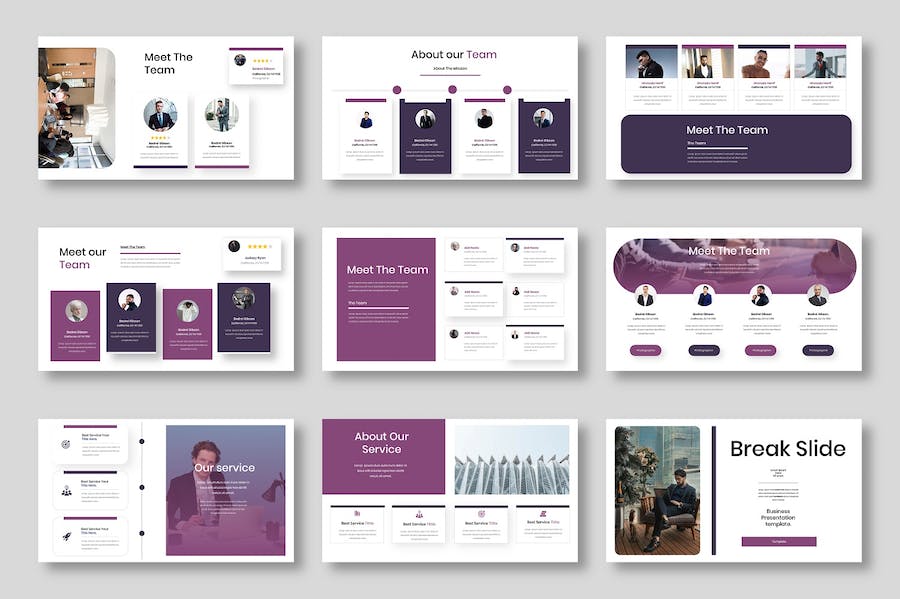 商务品牌形象设计推广PPT模板 - PPT派