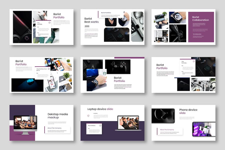 商务品牌形象设计推广PPT模板 - PPT派