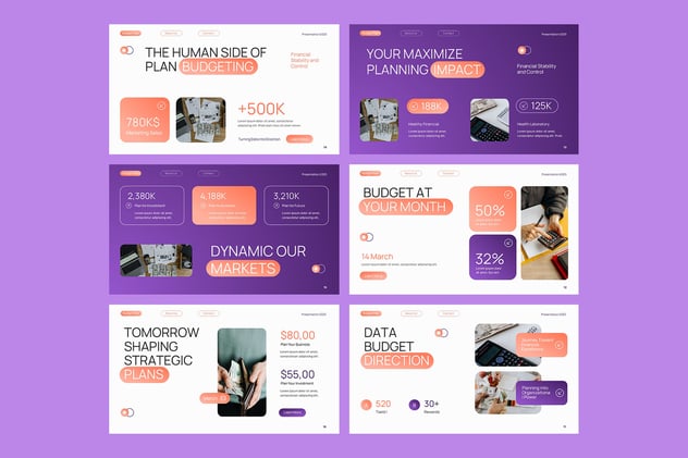 企业预算规划编制管理PPT模板 - PPT派