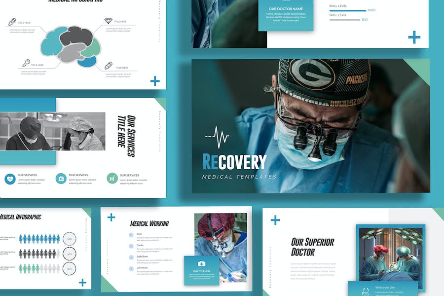 医疗护理讲述展示Keynote模板 - PPT派