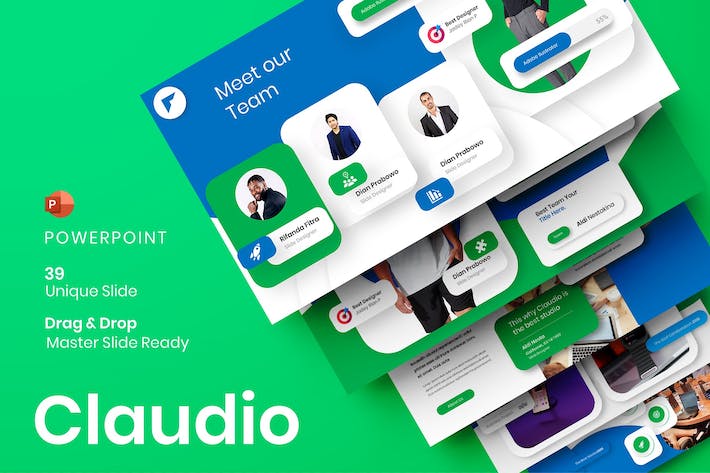 科技商务创业项目发展Keynote模板 - PPT派