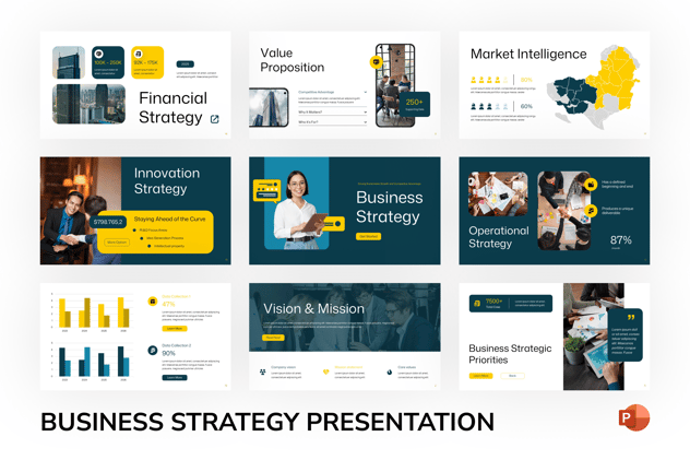 清洁商业策略方案演讲PPT模板 - PPT派