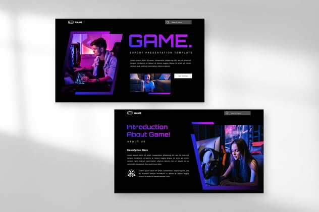 电竞游戏赛事策划运营方案Keynote模板 - PPT派