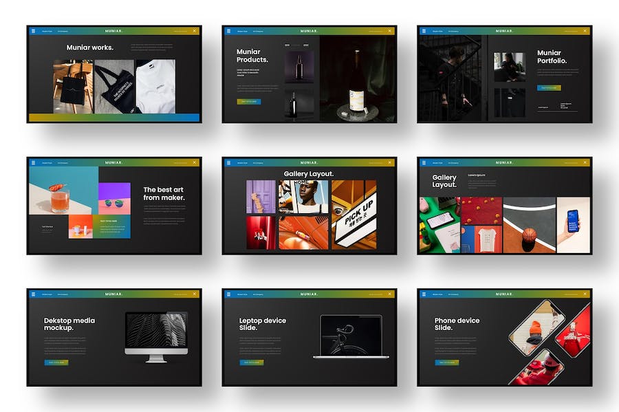 市政府公共服务项目推介宣传Keynote模板 - PPT派