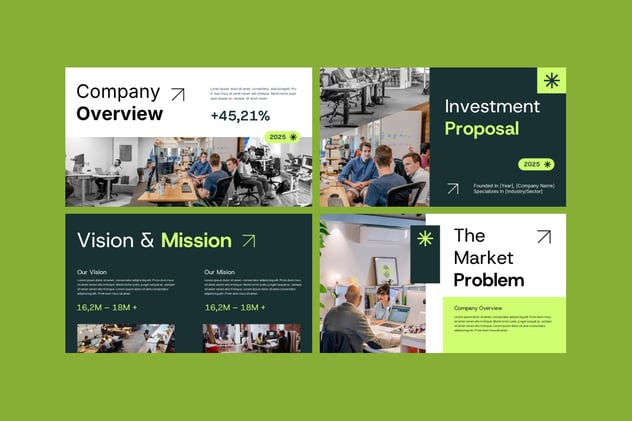 投资建议融资方案提案PPT模板 - PPT派