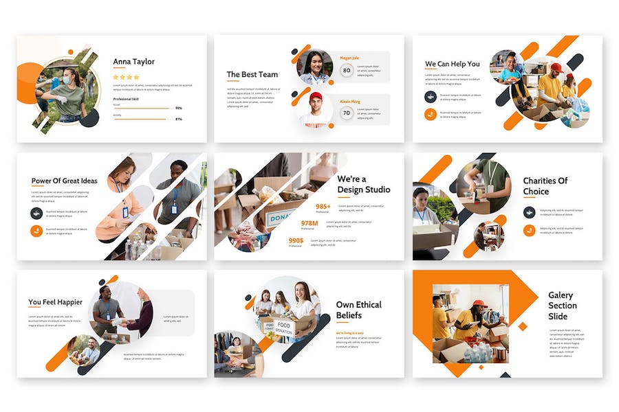 社交活动组织策划品牌推广Keynote模板 - PPT派