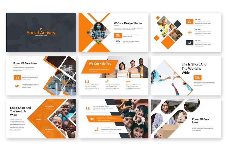 社交活动组织策划品牌推广Keynote模板 - PPT派