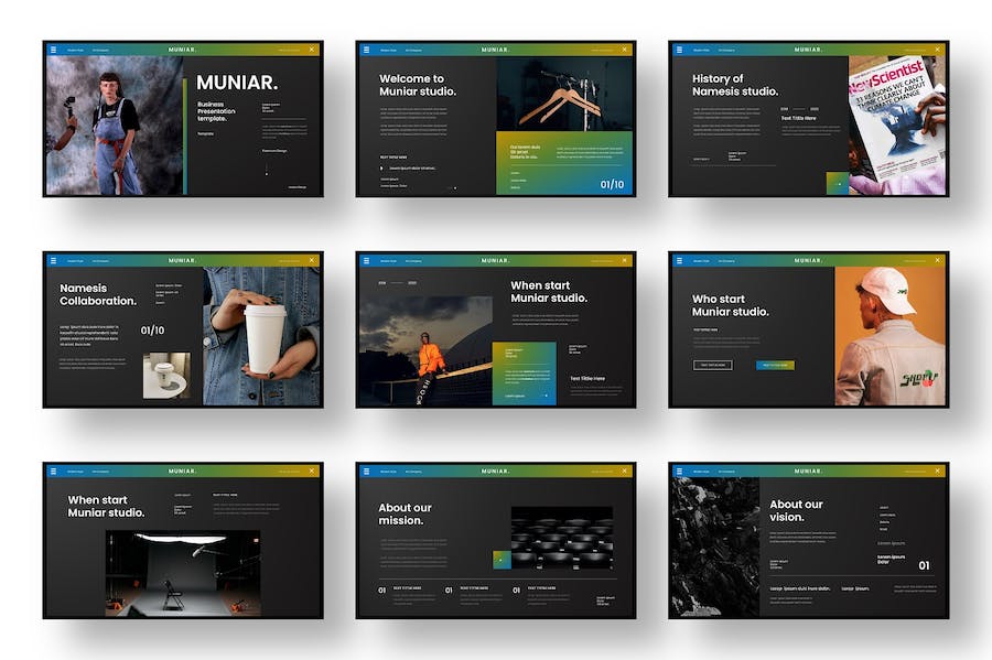 市政府公共服务项目推介宣传Keynote模板 - PPT派