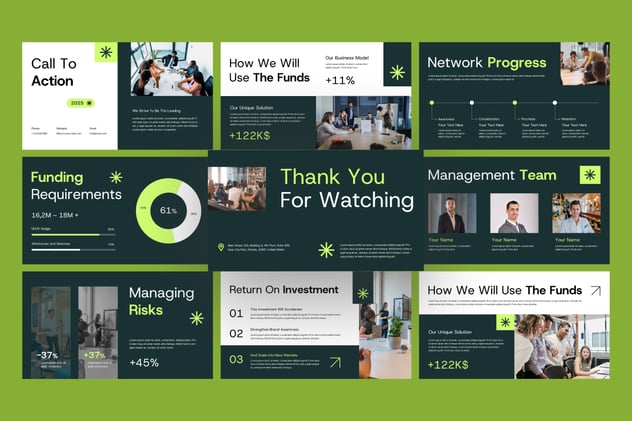 投资建议融资方案提案PPT模板 - PPT派