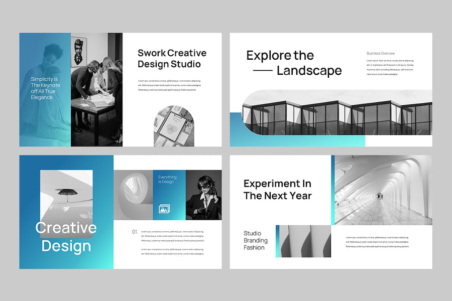 现代专业商务路演Keynote模板 - PPT派