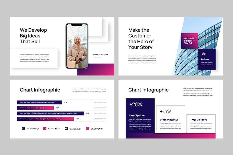 欧美商业路演计划书PPT模板 - PPT派